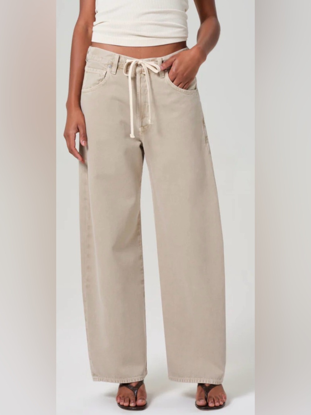 Citizens of Humanity Brynn Drawstring Trouser
In Burnished Quartz | size: 24